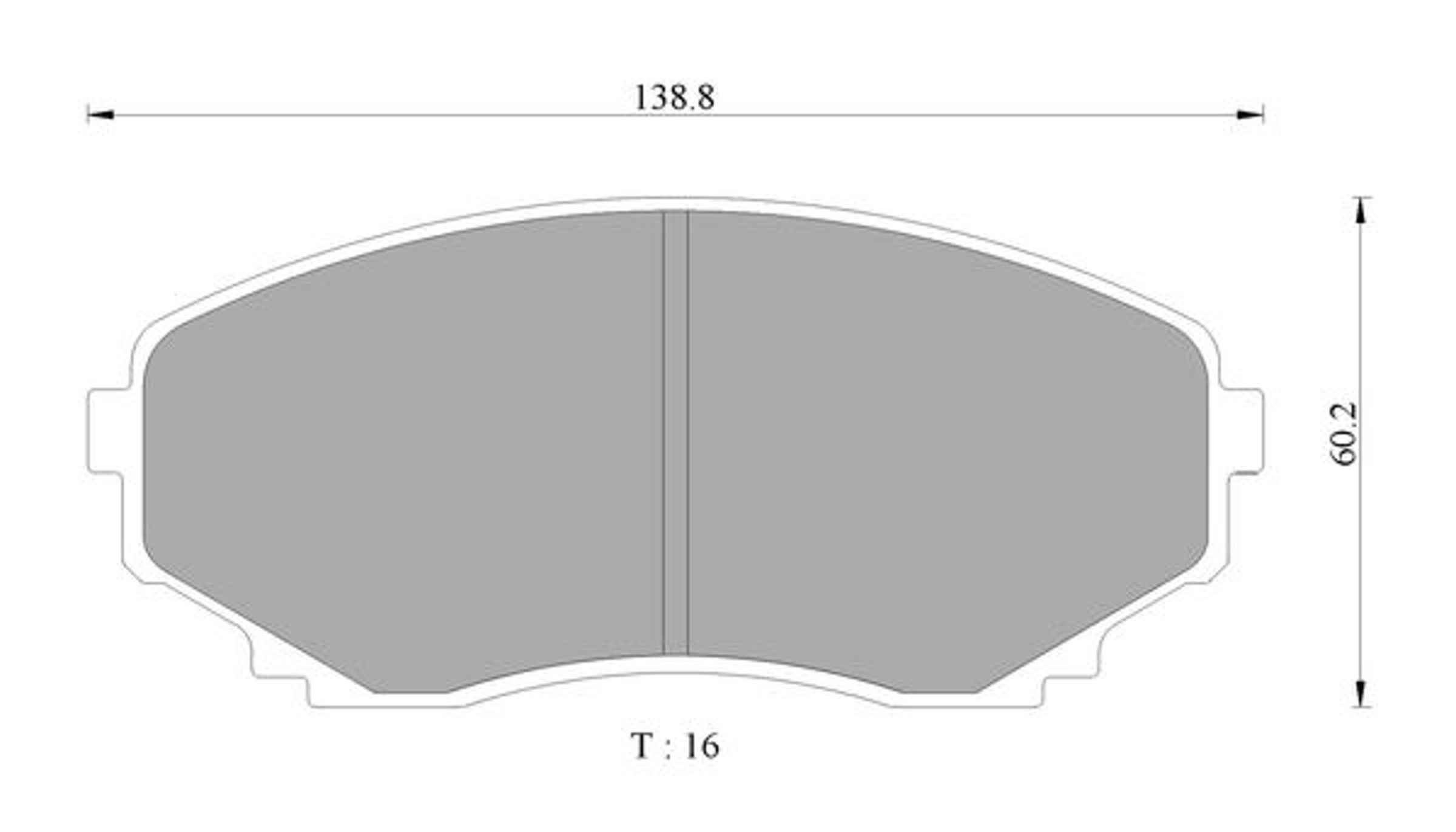 Комплект тормозных колодок дисковый тормоз BOSCH 0986AB2350