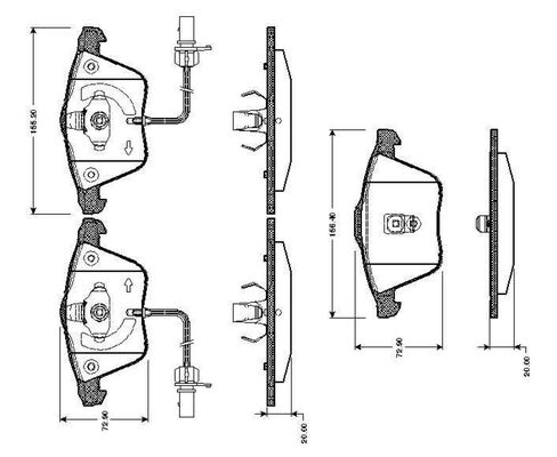 Запчасть BOSCH 0986TB2436