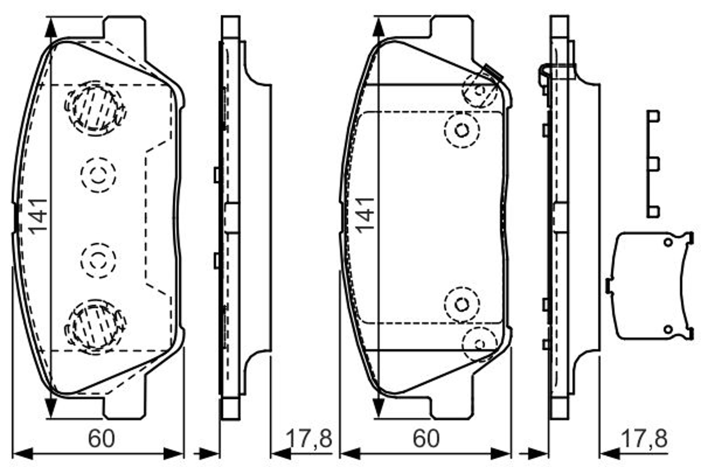 Запчасть BOSCH 0986TB3198