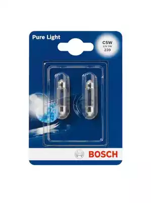 Лампа накаливания фонарь освещения номерного знака BOSCH 1 987 301 004