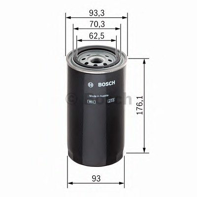 Топливный фильтр BOSCH 1457429676