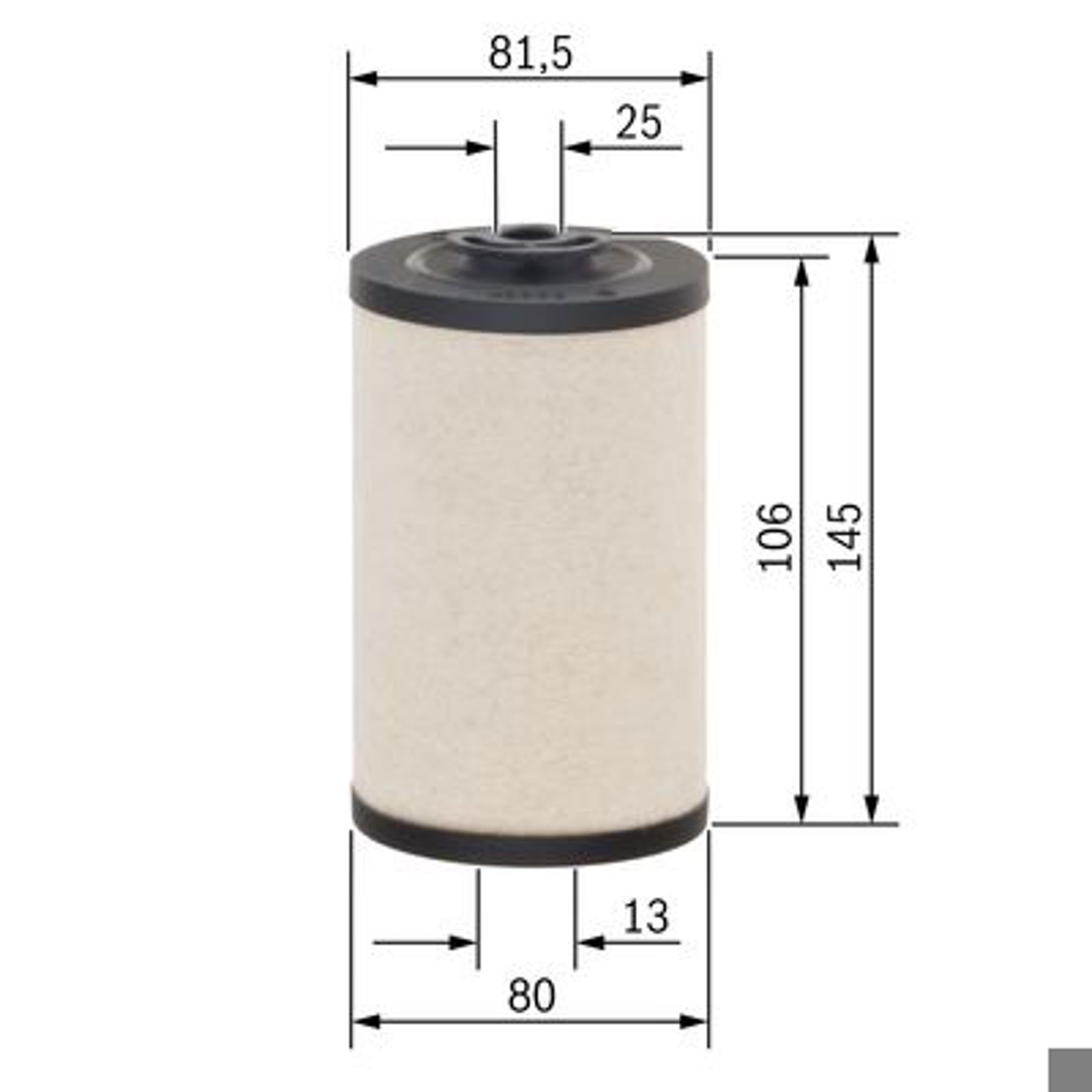 Фильтр топливный BOSCH 1457431326