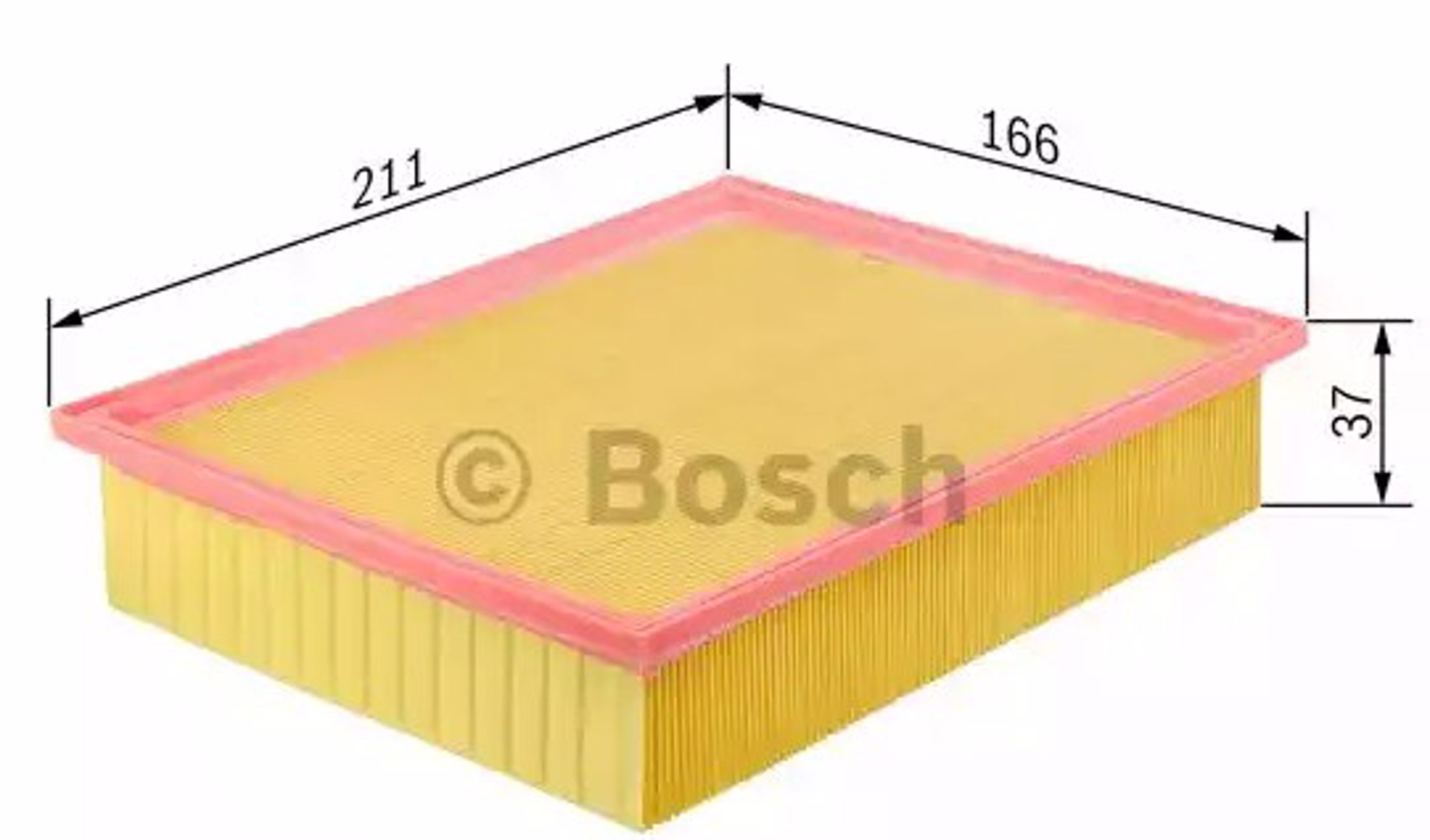 Воздушный фильтр BOSCH 1457433603