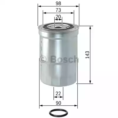 Топливный фильтр BOSCH 1457434459