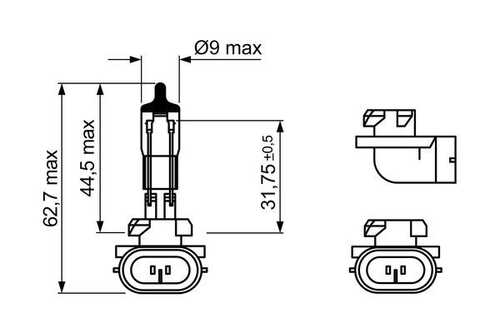 Лампа BOSCH 1987302025