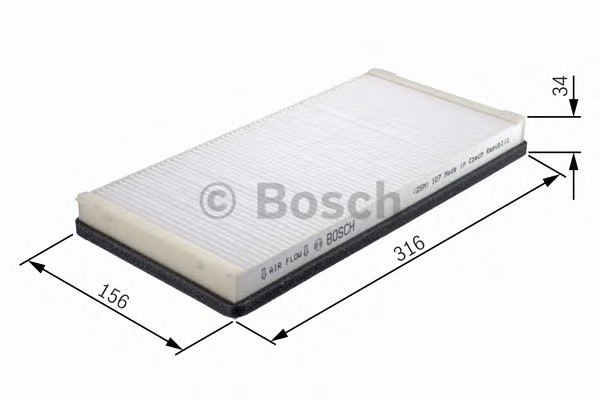 Салонный фильтр BOSCH 1987432007