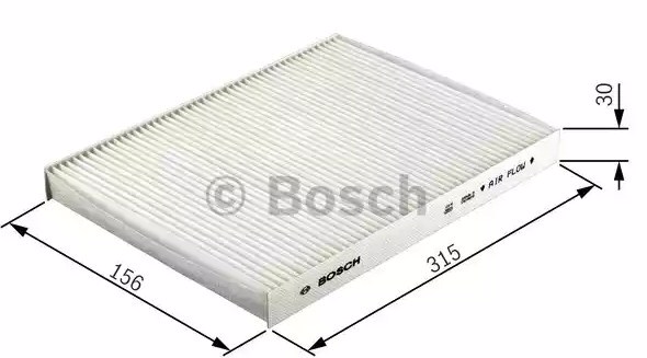 Салонный фильтр BOSCH 1987432307