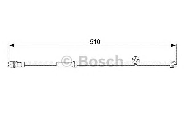 Сигнализатор износ тормозных колодок BOSCH 1987473029