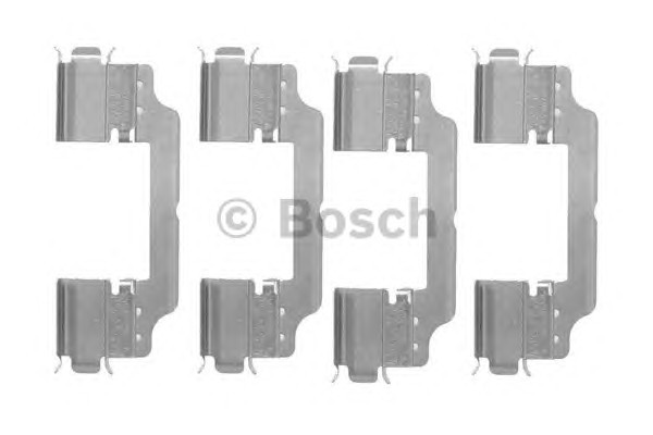 Комплектующие колодок дискового тормоза BOSCH 1987474451