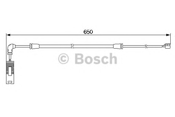 Датчик износа тормозных колодок BOSCH 1987474960