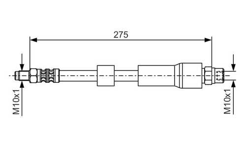 Тормозные трубки BOSCH 1987476174
