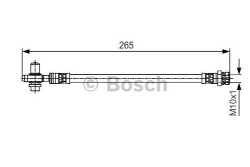 Тормозной шланг BOSCH 1987481519