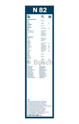 Щетка стеклоочистителя BOSCH 3 397 011 425