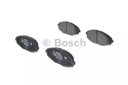 Комплект тормозных колодок дискового тормоза BOSCH 0 986 424 512