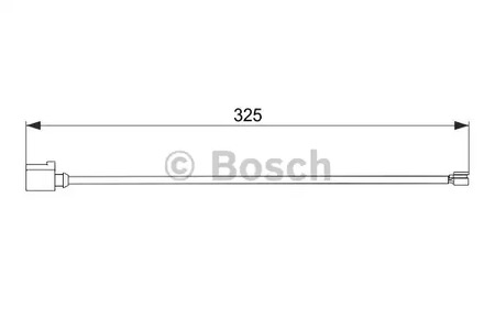 Сигнализатор износ тормозных колодок BOSCH 1 987 474 567