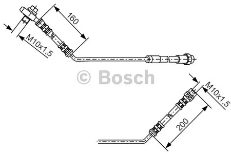 Тормозной шланг BOSCH 1 987 476 054