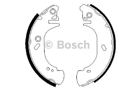 Комплект тормозных колодок BOSCH 0 986 487 525