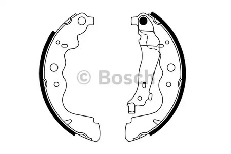Комплект тормозных колодок BOSCH 0 986 487 754