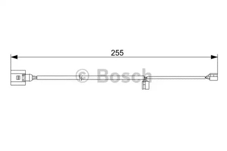Сигнализатор износ тормозных колодок BOSCH 1 987 473 013