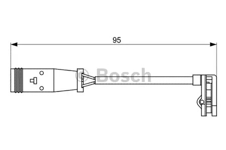 Сигнализатор износ тормозных колодок BOSCH 1 987 473 036