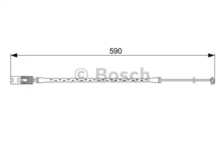 Сигнализатор износ тормозных колодок BOSCH 1 987 473 042