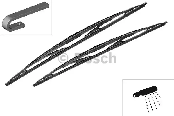 Щетки стеклоочистителя BOSCH 3397118205