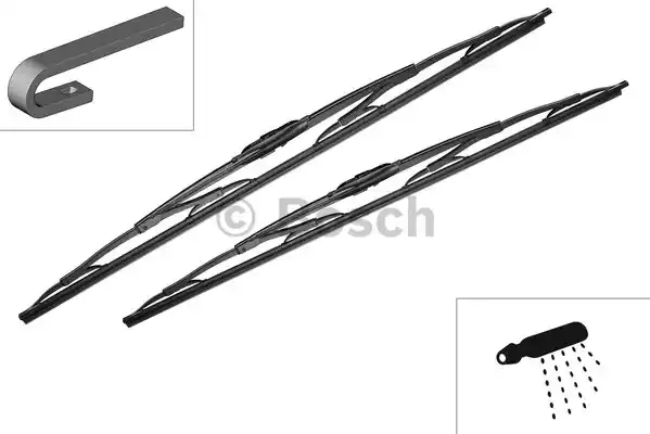 Щетки стеклоочистителя BOSCH 3397118309