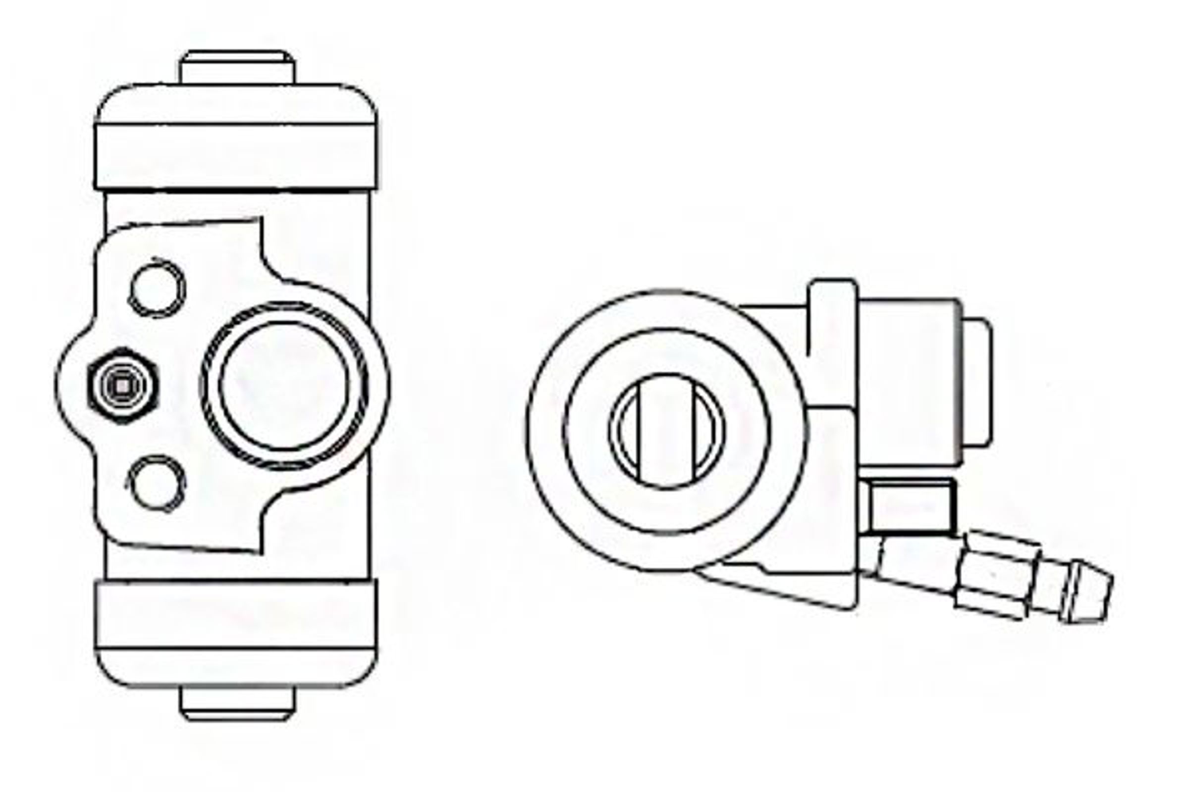 Колесный тормозной цилиндр BOSCH F026002360