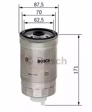 Топливный фильтр BOSCH F026402013