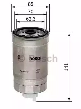 Топливный фильтр BOSCH F026402043