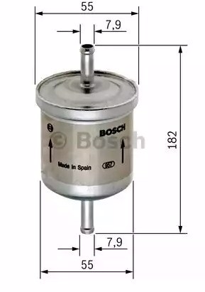 Топливный фильтр BOSCH F026403009
