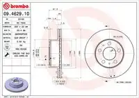 Тормозные диски BREMBO 09.4629.10