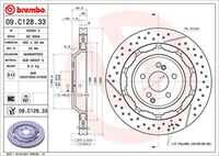 Диск тормозной BREMBO 09.C128.33