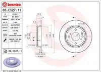Диск тормозной BREMBO 09.E528.11