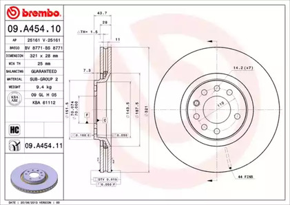 Тормозной диск prime line - uv coated