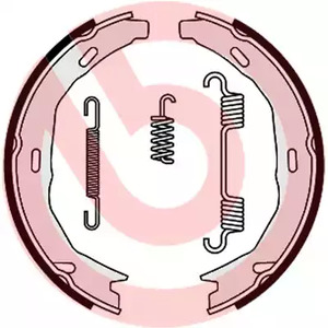 Комплект тормозных колодок стояночная тормозная система essential line