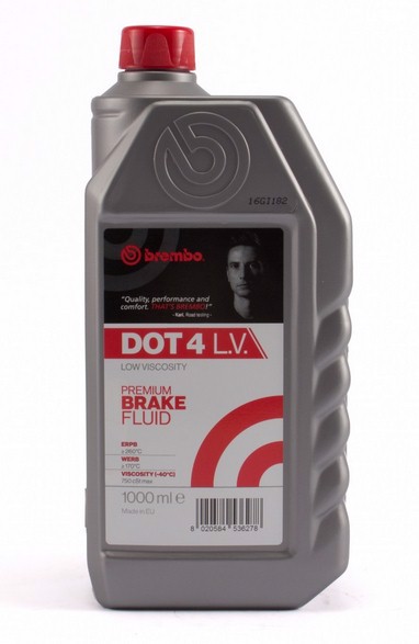 Тормозная жидкость prime line - dot 4 lv