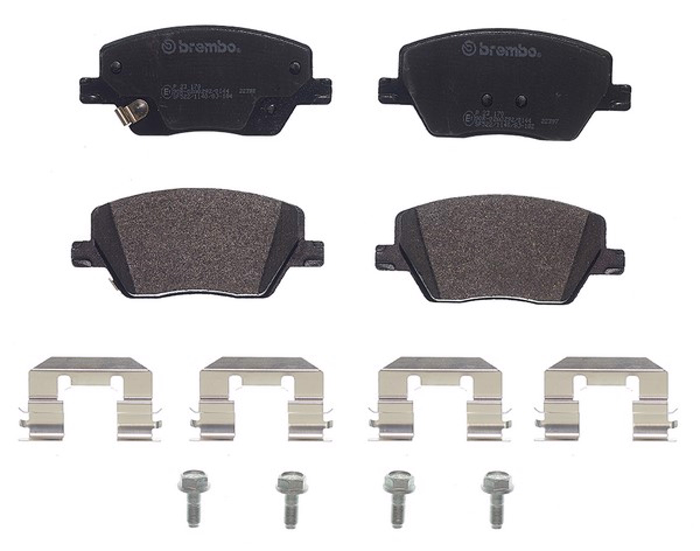 Тормозные колодки BREMBO P 23 170