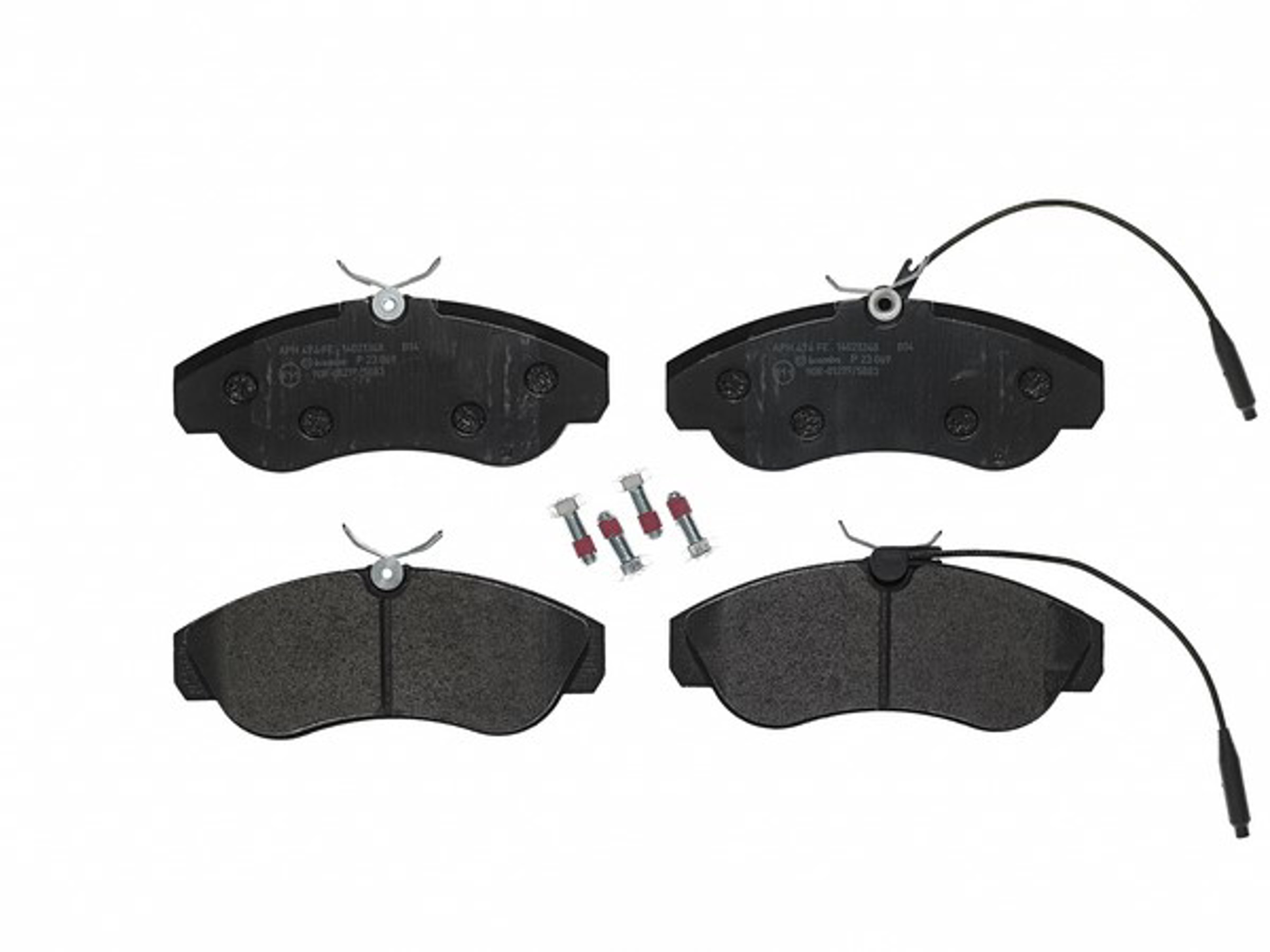 Колодки тормозные дисковые BREMBO P23069
