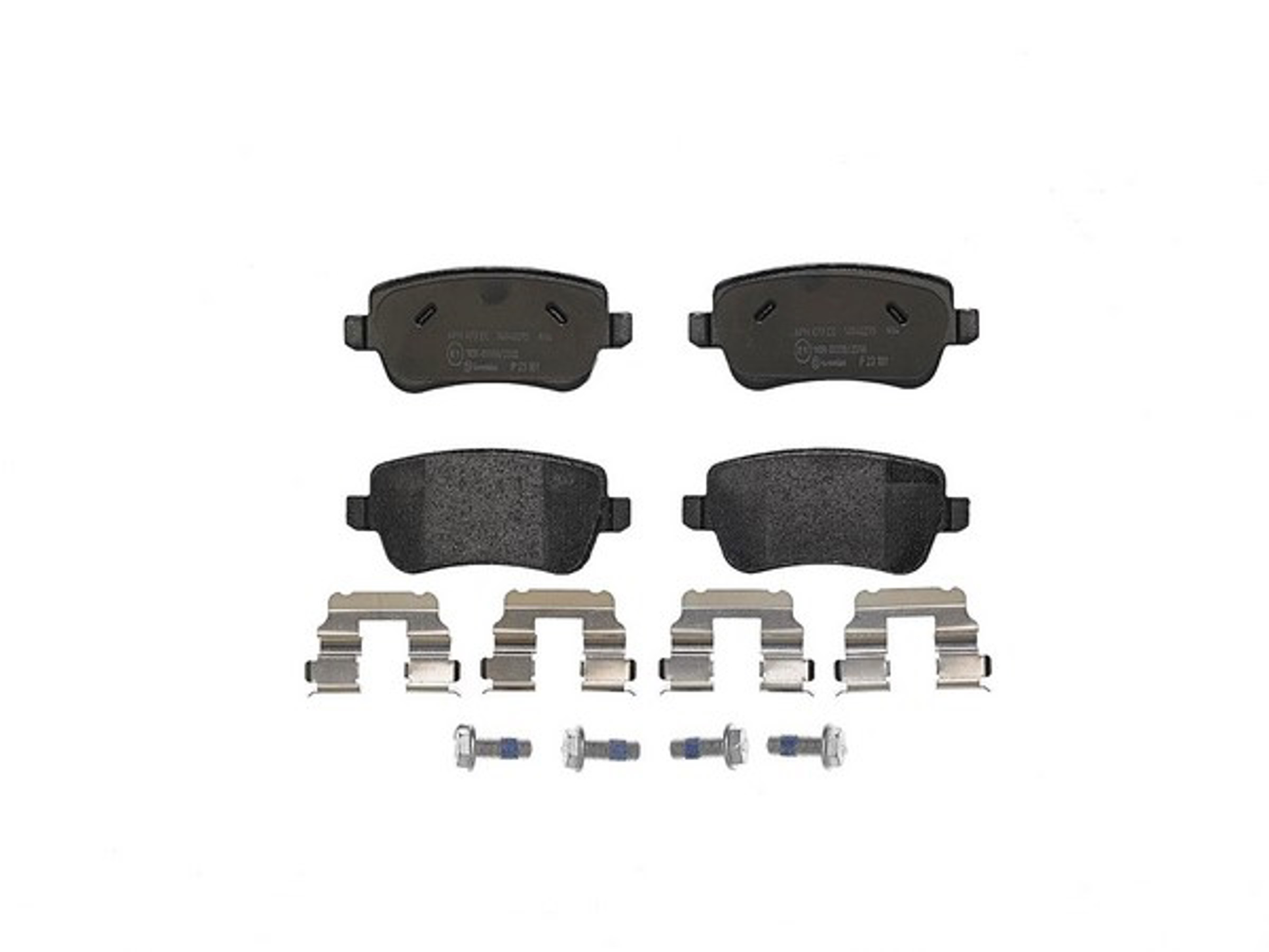 Колодки тормозные дисковые BREMBO P23101