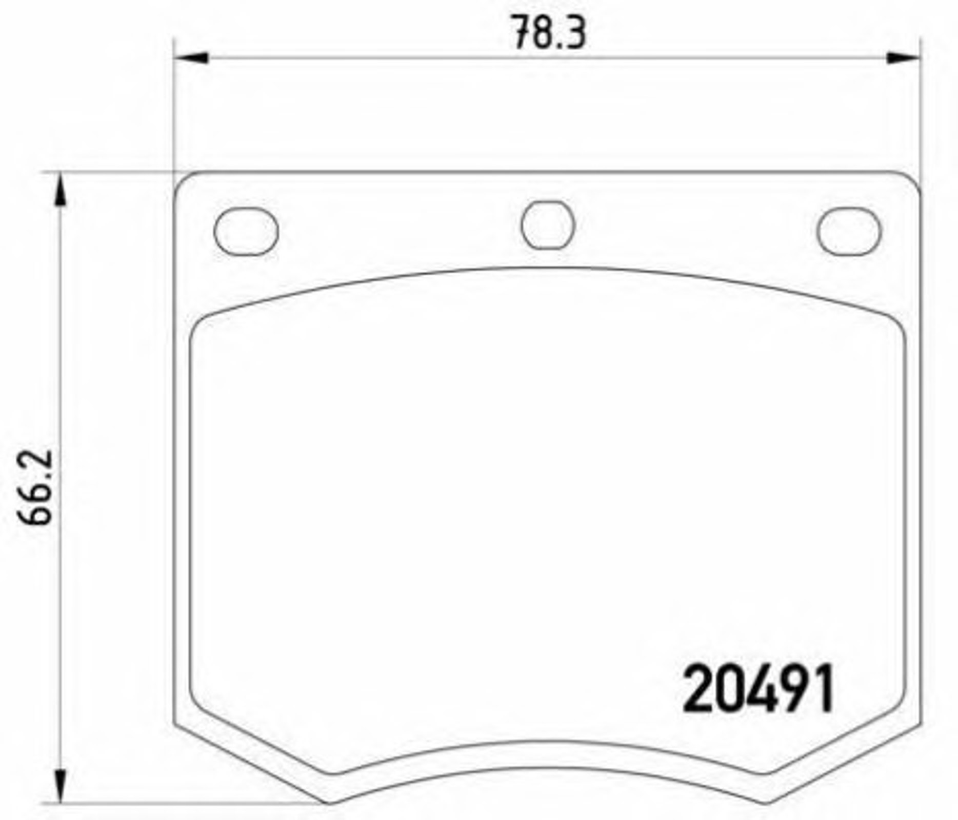 Колодки тормозные дисковые BREMBO P24002