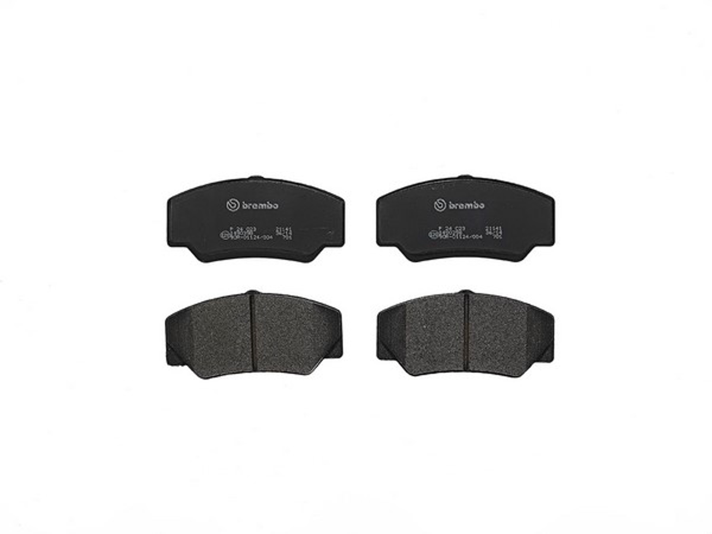 Колодки тормозные дисковые BREMBO P24023