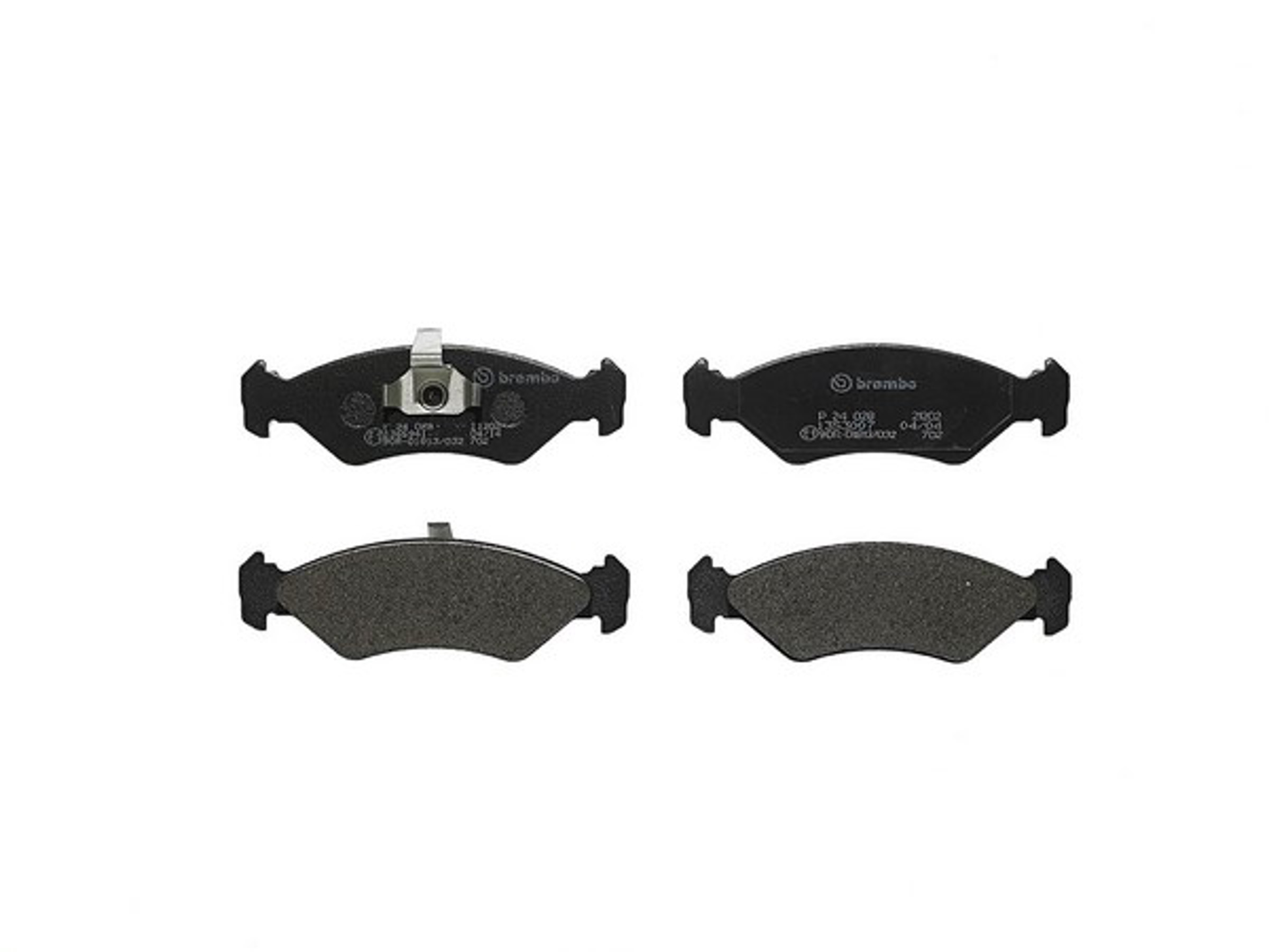 Колодки тормозные дисковые BREMBO P24028