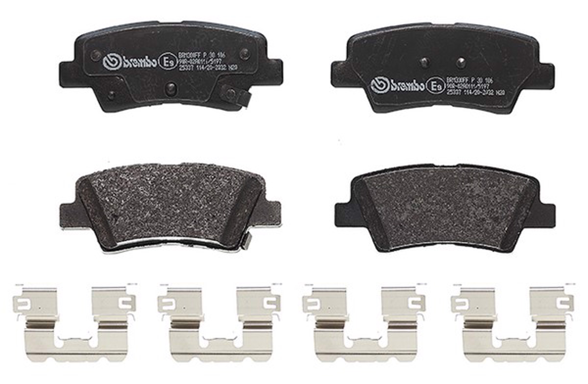 Brake pad BREMBO P30106