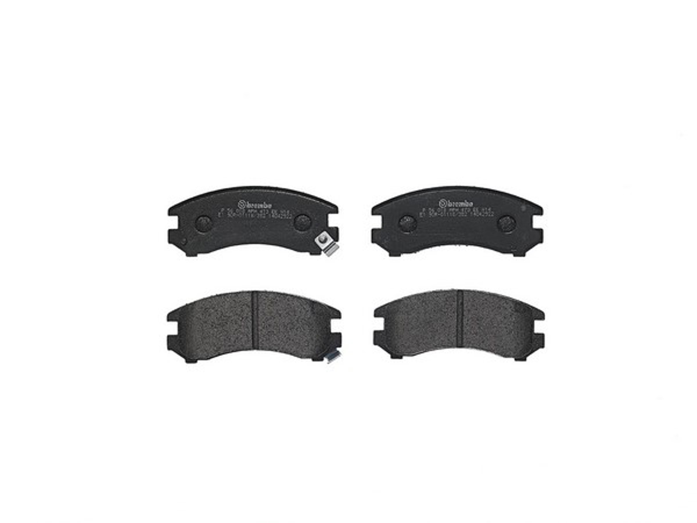 Колодки тормозные дисковые BREMBO P56018