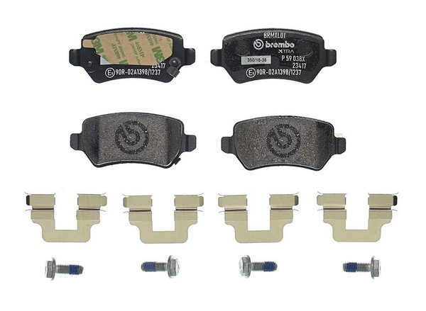 Тормозные колодки BREMBO P59038X