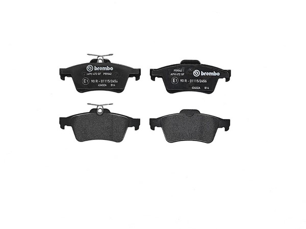 Комплект тормозных колодок дискового тормоза BREMBO P59042