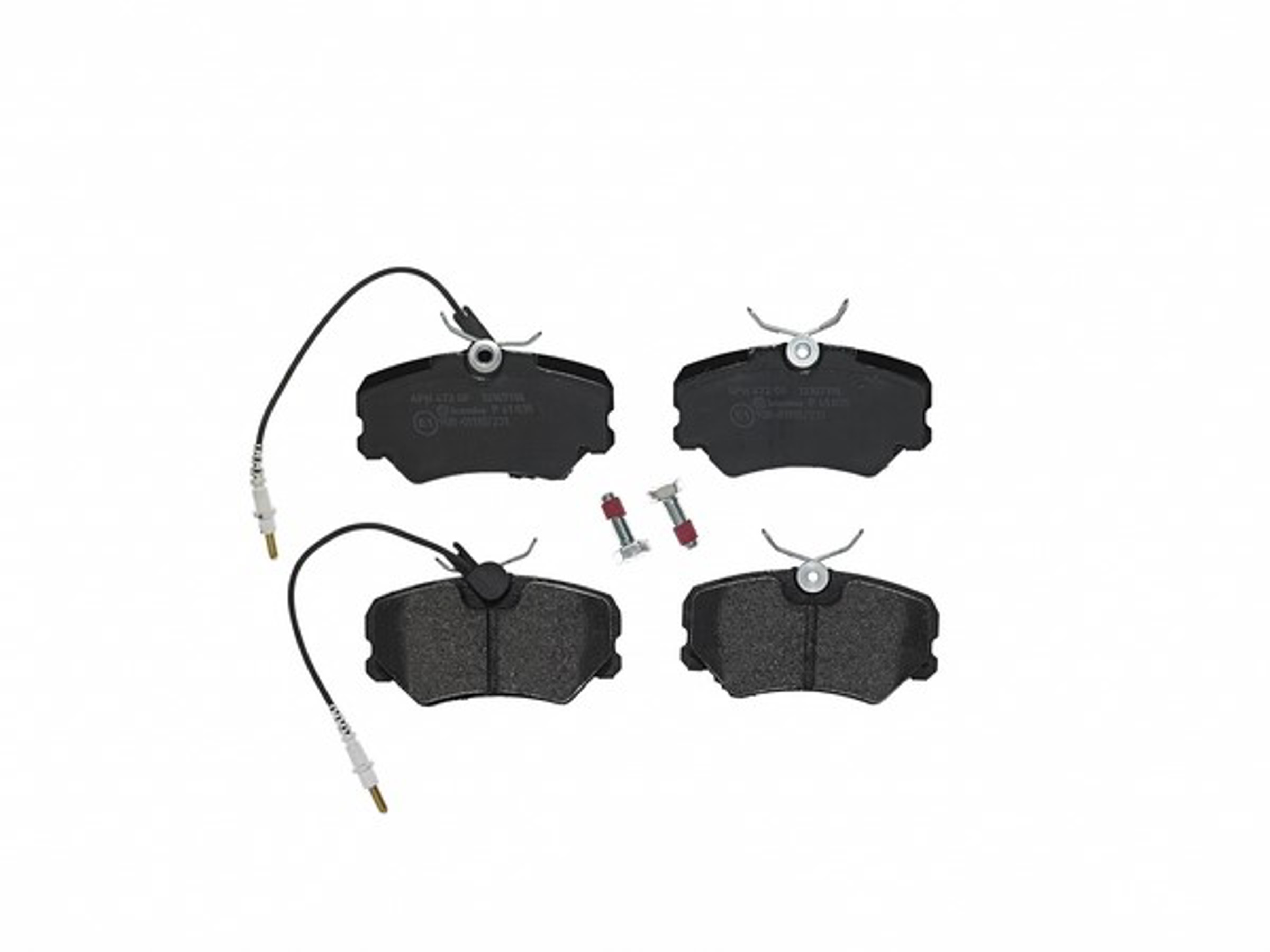 Колодки тормозные дисковые BREMBO P61035