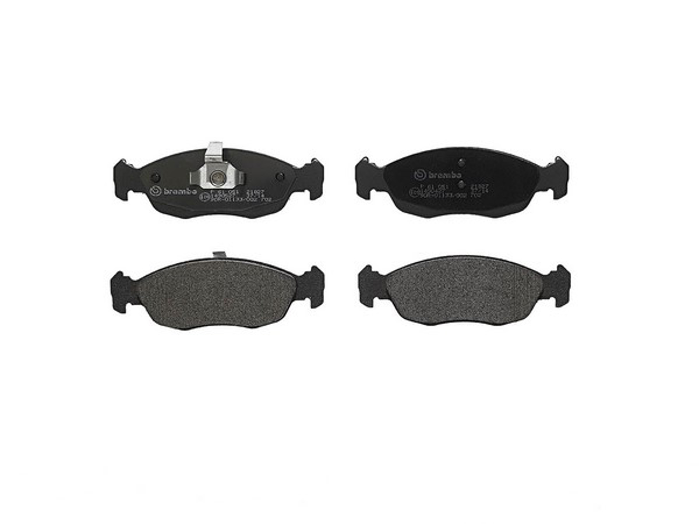 Колодки тормозные дисковые BREMBO P61051