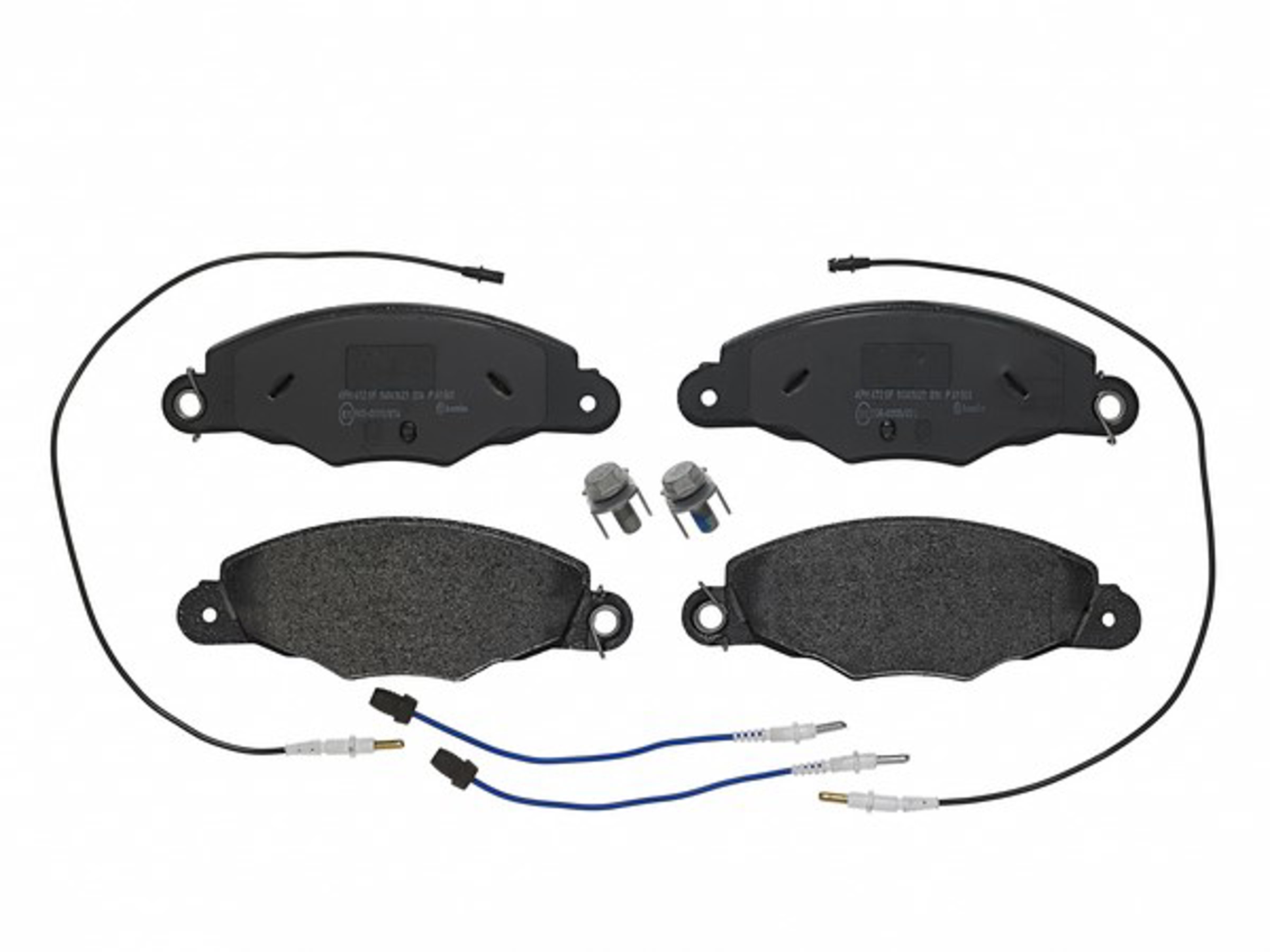 Колодки тормозные дисковые BREMBO P61061